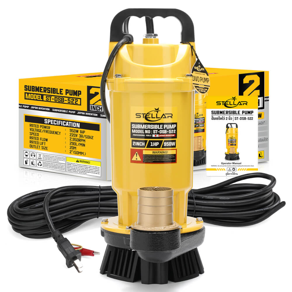ปั๊มจุ่ม STELLAR รุ่น ST-DSB-522 ขนาด 2 นิ้ว 1HP 950W